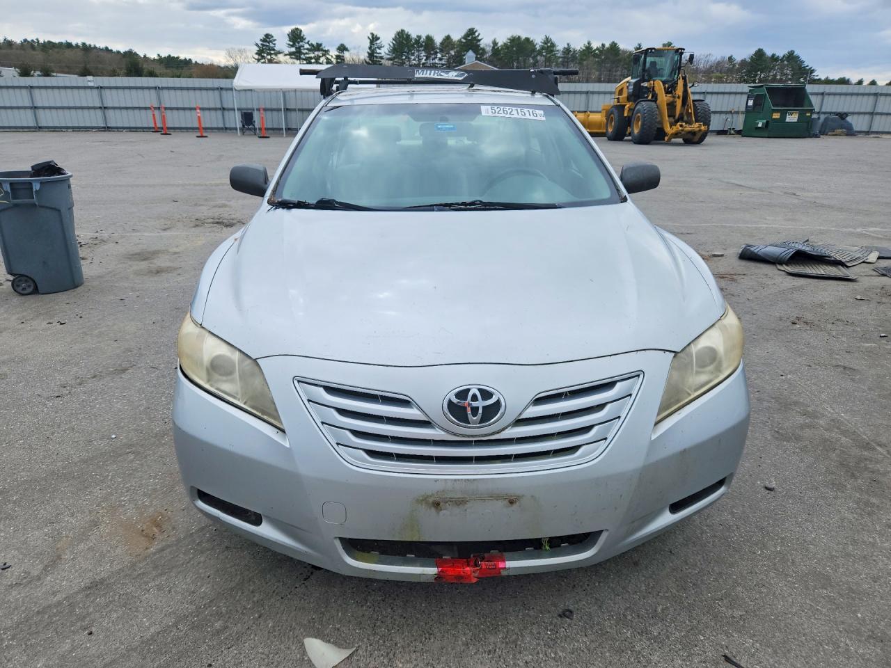 2007 Toyota Camry Ce Silver vin: JTNBE46KX73033909