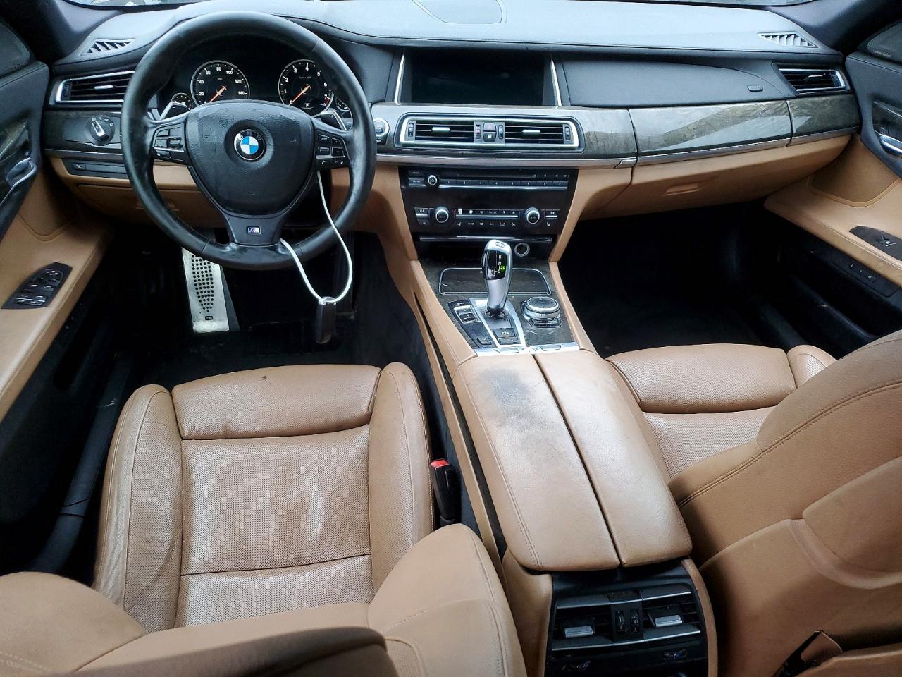 2015 Bmw 740 I Black vin: WBAYA6C50FGK16292
