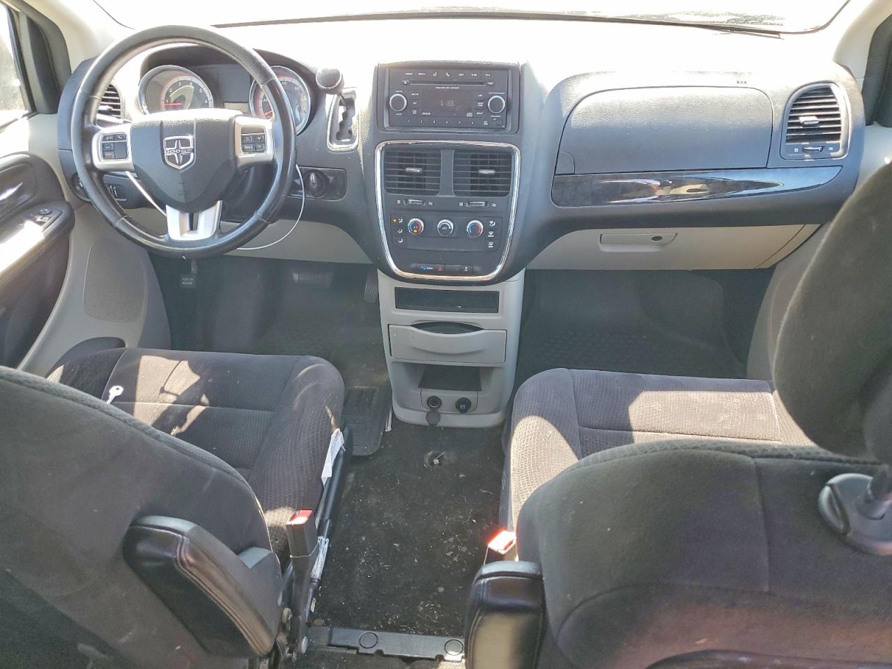 2013 Dodge Grand Caravan Se White vin: 2C4RDGBG2DR756486