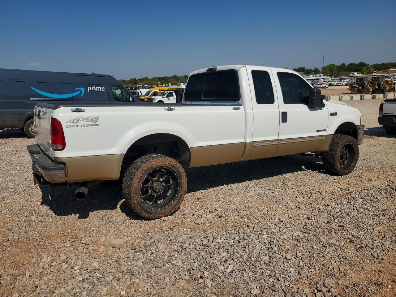 2000 Ford F350 Srw Super Duty White vin: 1FTSX31F5YEB43291
