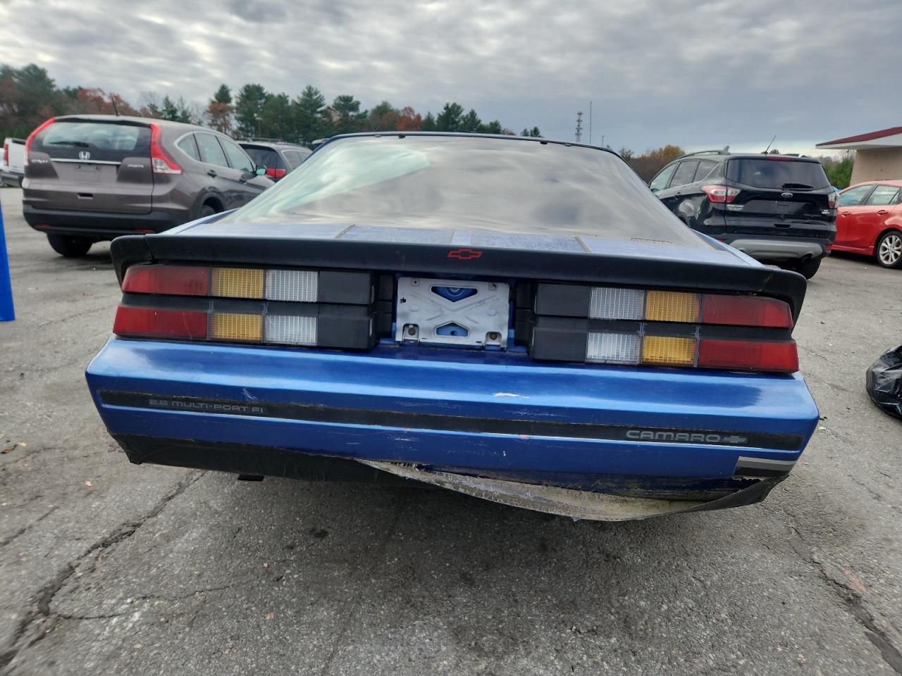 1985 Chevrolet Camaro Blue vin: 1G1FP87S4FN152329