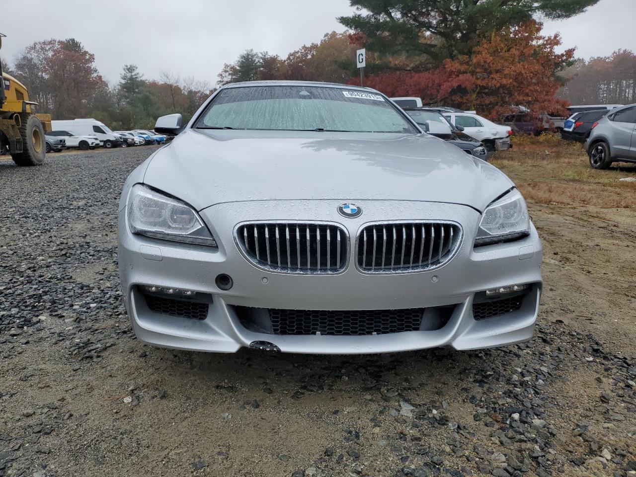 2014 Bmw 650 Xi Gran Coupe Серебряный vin: WBA6B4C51ED099119
