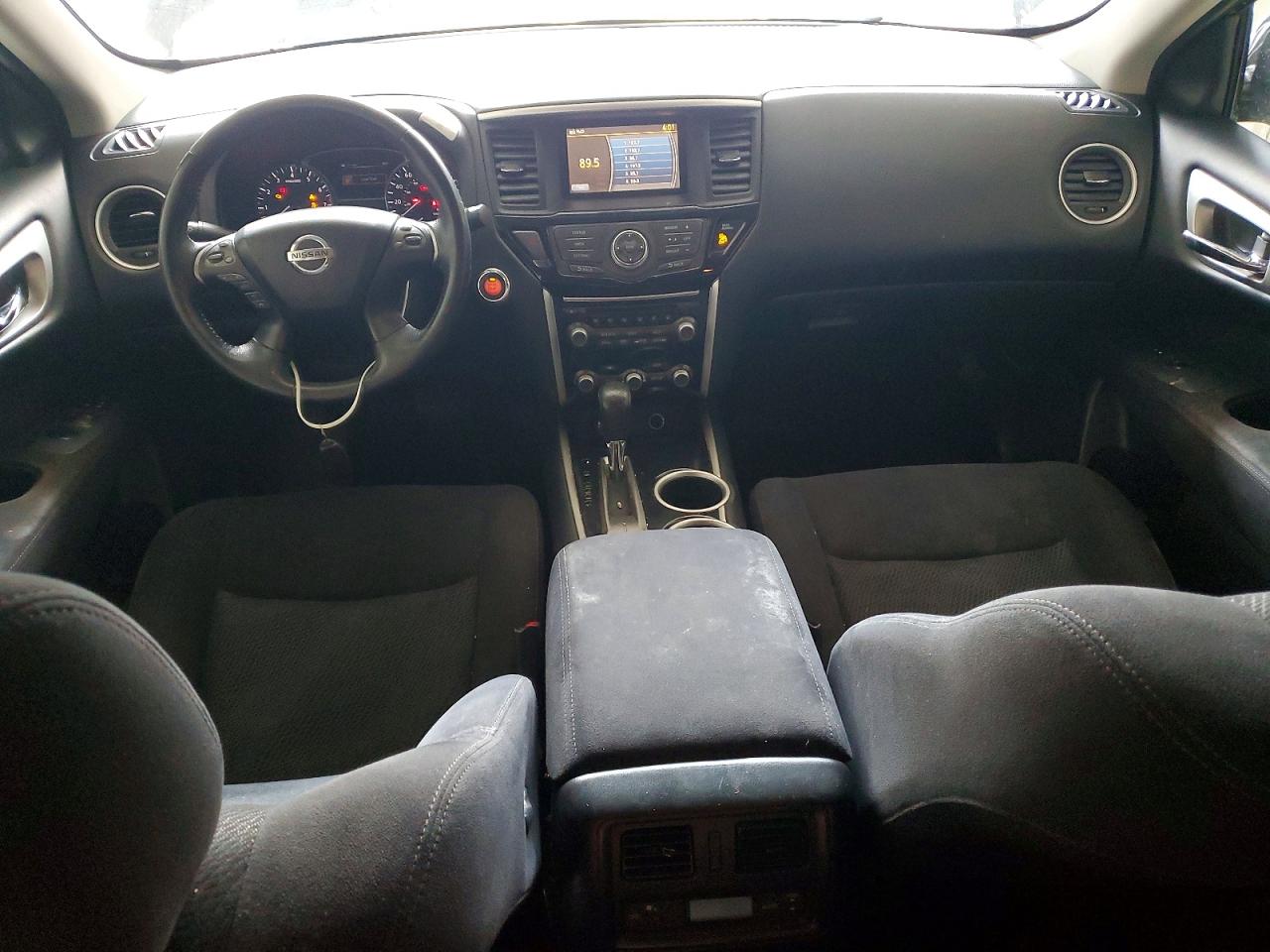 2013 Nissan Pathfinder S Black vin: 5N1AR2MN2DC608825