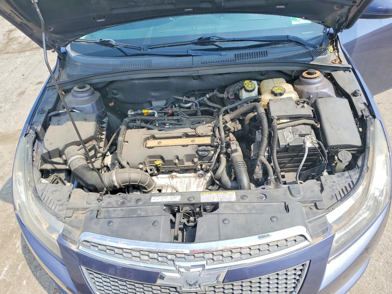 2014 Chevrolet Cruze Lt Blue vin: 1G1PC5SBXE7400253