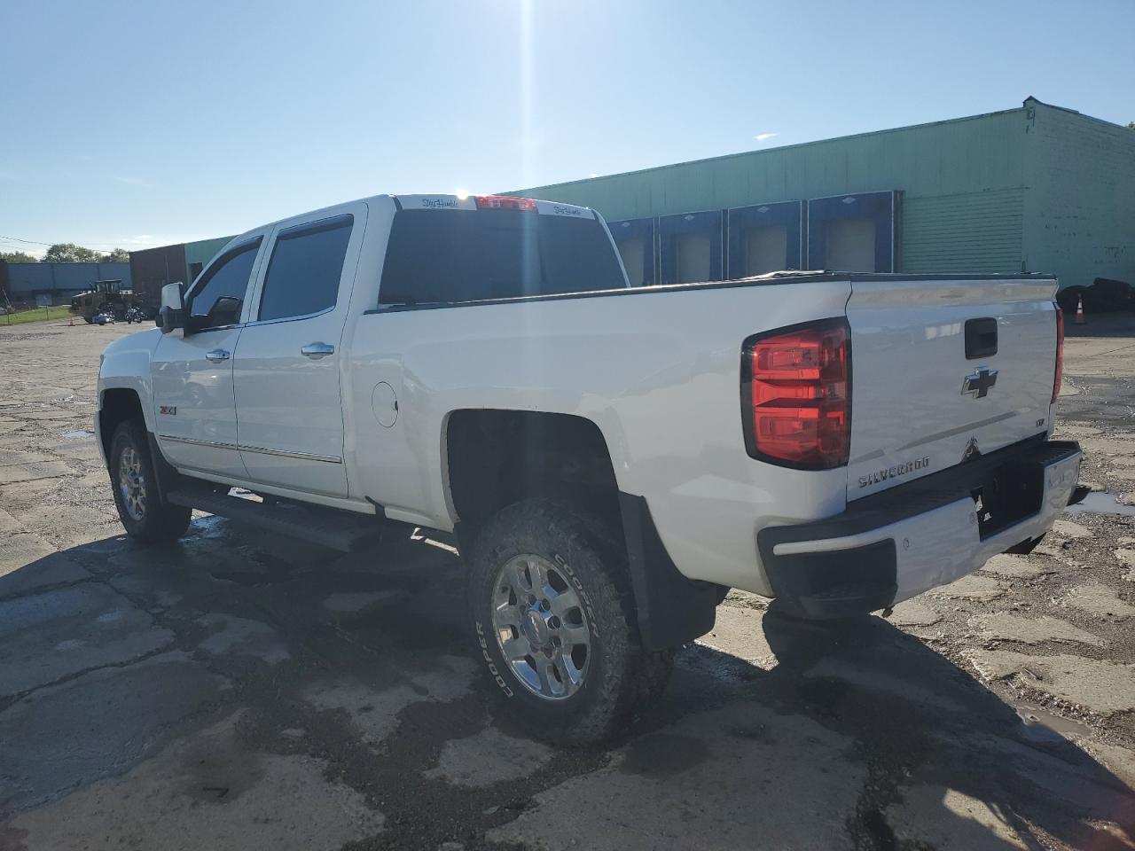 2016 Chevrolet Silverado K2500 Heavyo Duty Ltz White vin: 1GC1KWEG6GF224968