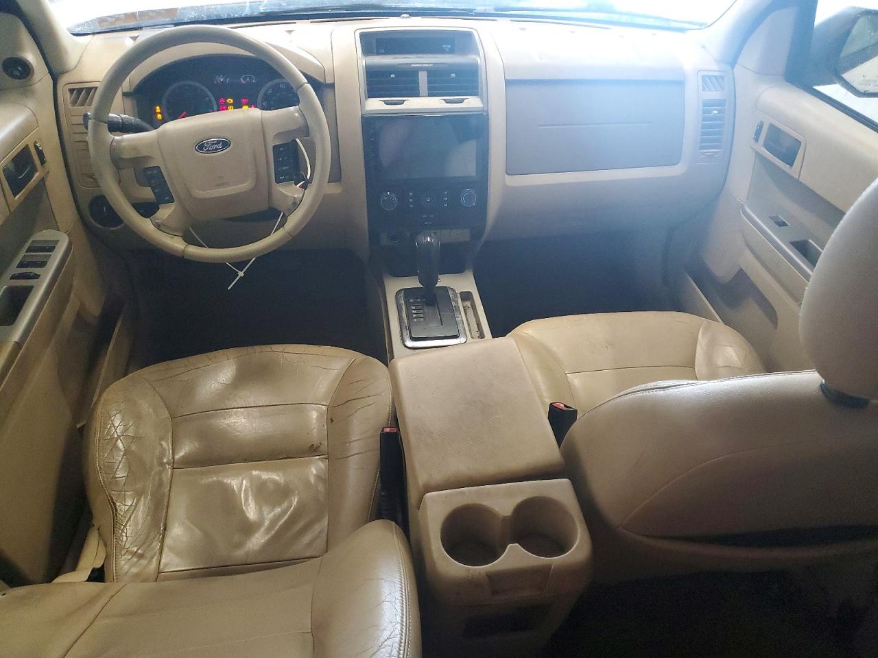 2012 Ford Escape Xlt White vin: 1FMCU9D72CKC56237