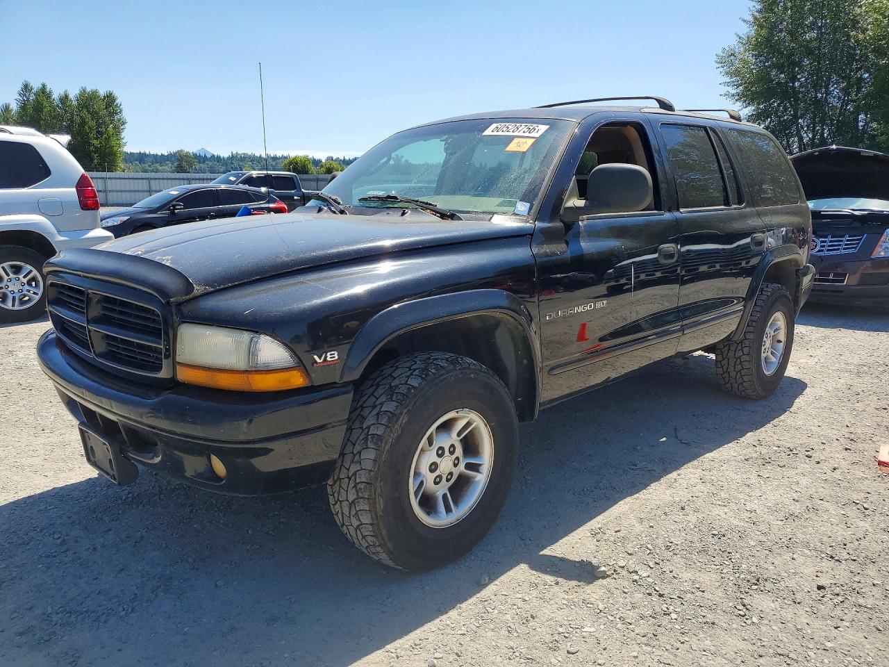 1999 Dodge Durango Black vin: 1B4HS28Z1XF687442