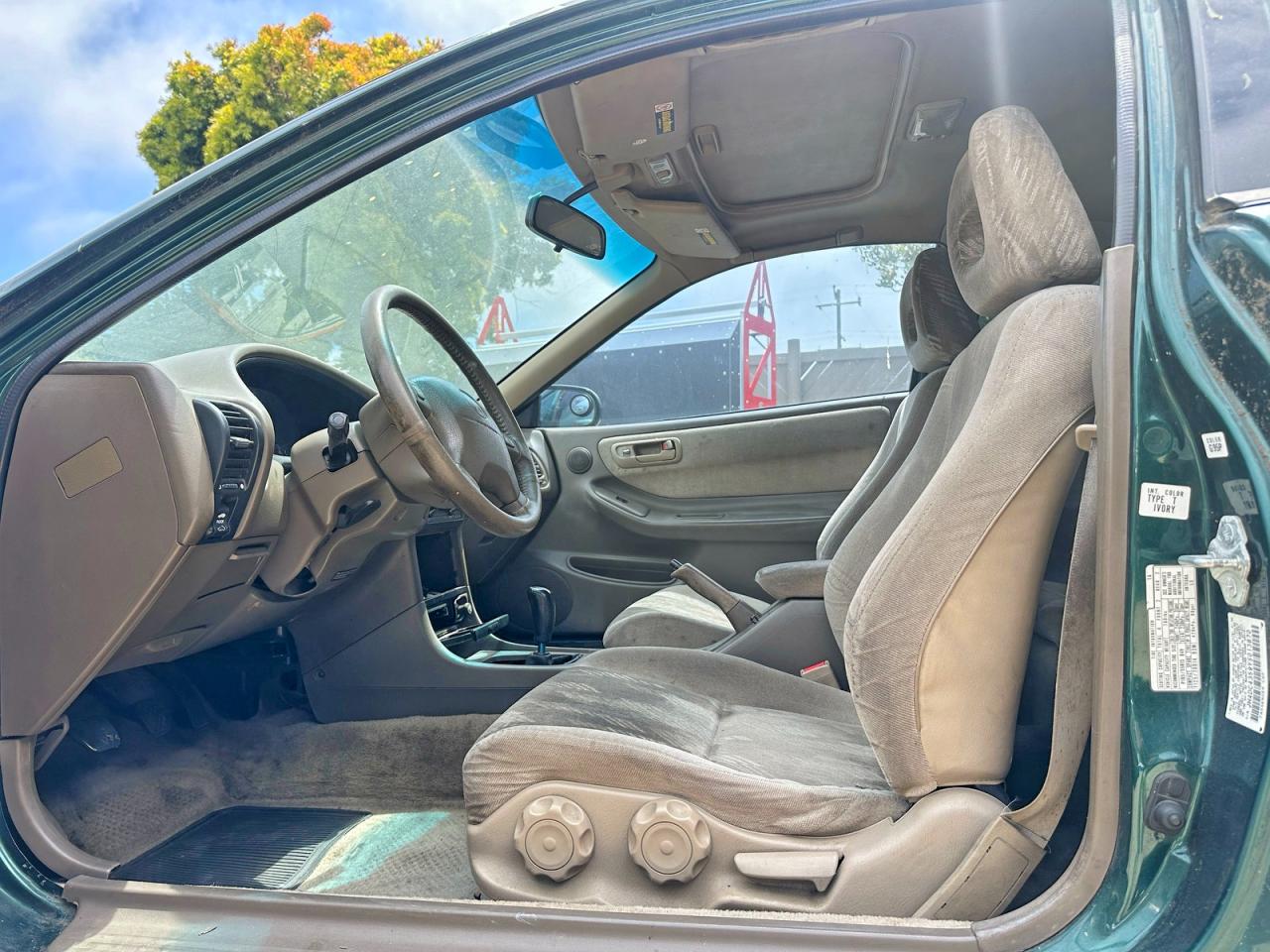 2000 Acura Integra Ls Зеленый vin: JH4DC4359YS013870