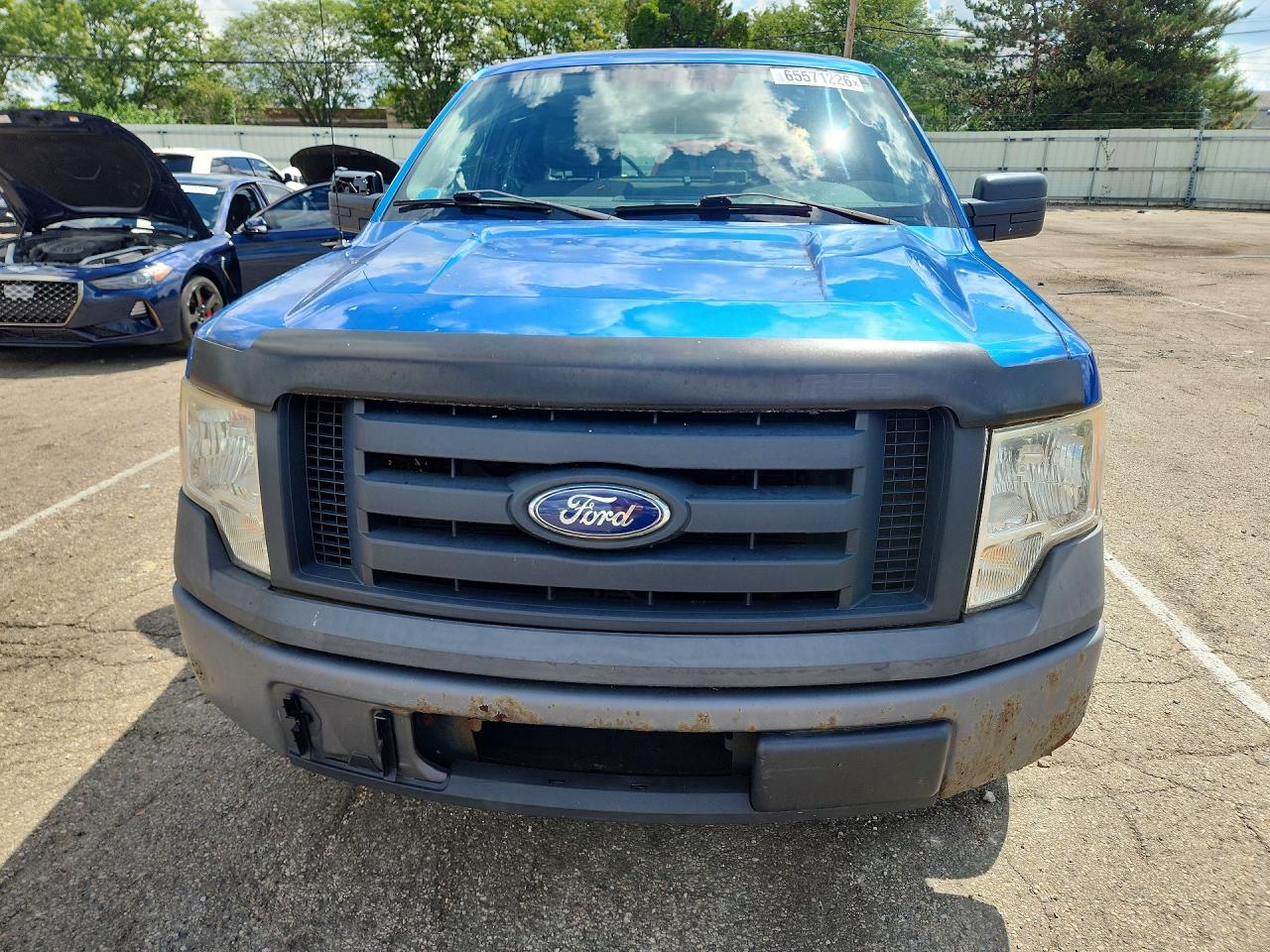 2010 Ford F150 Super Cab Blue vin: 1FTEX1CW7AFA94433
