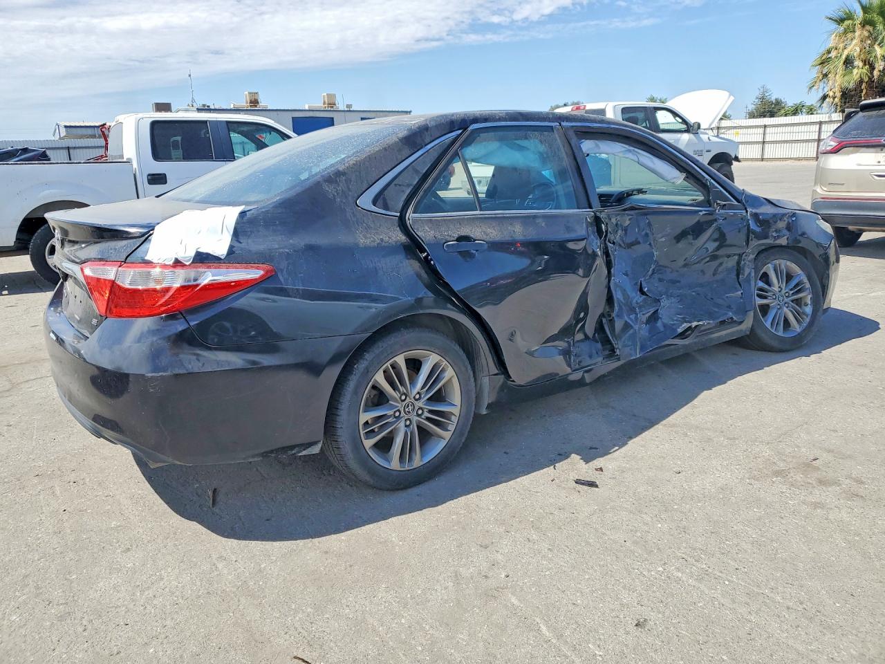 2015 Toyota Camry Se Black vin: 4T1BF1FK2FU956180