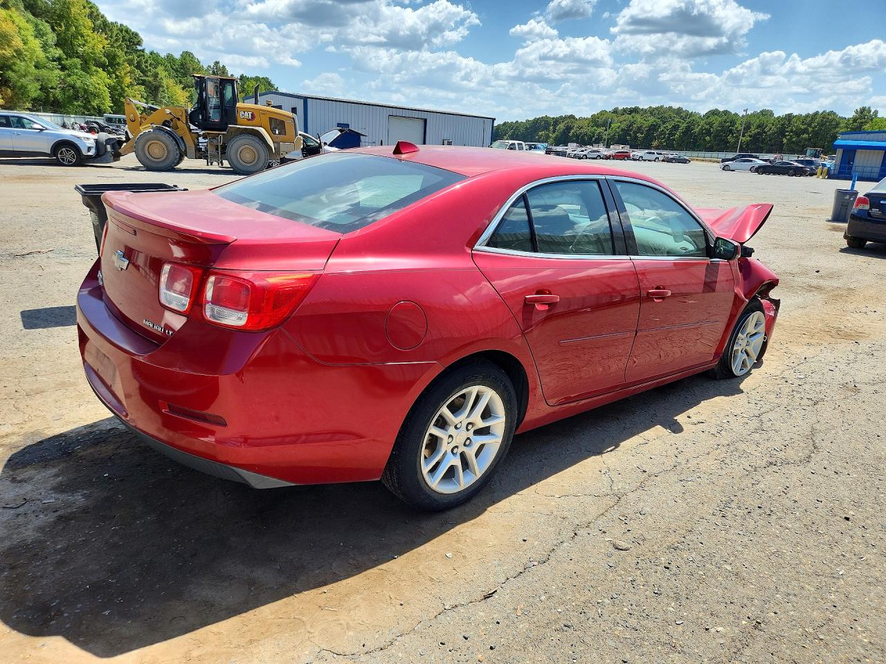 2014 Chevrolet Malibu 1lt Maroon vin: 1G11C5SL8EF256447
