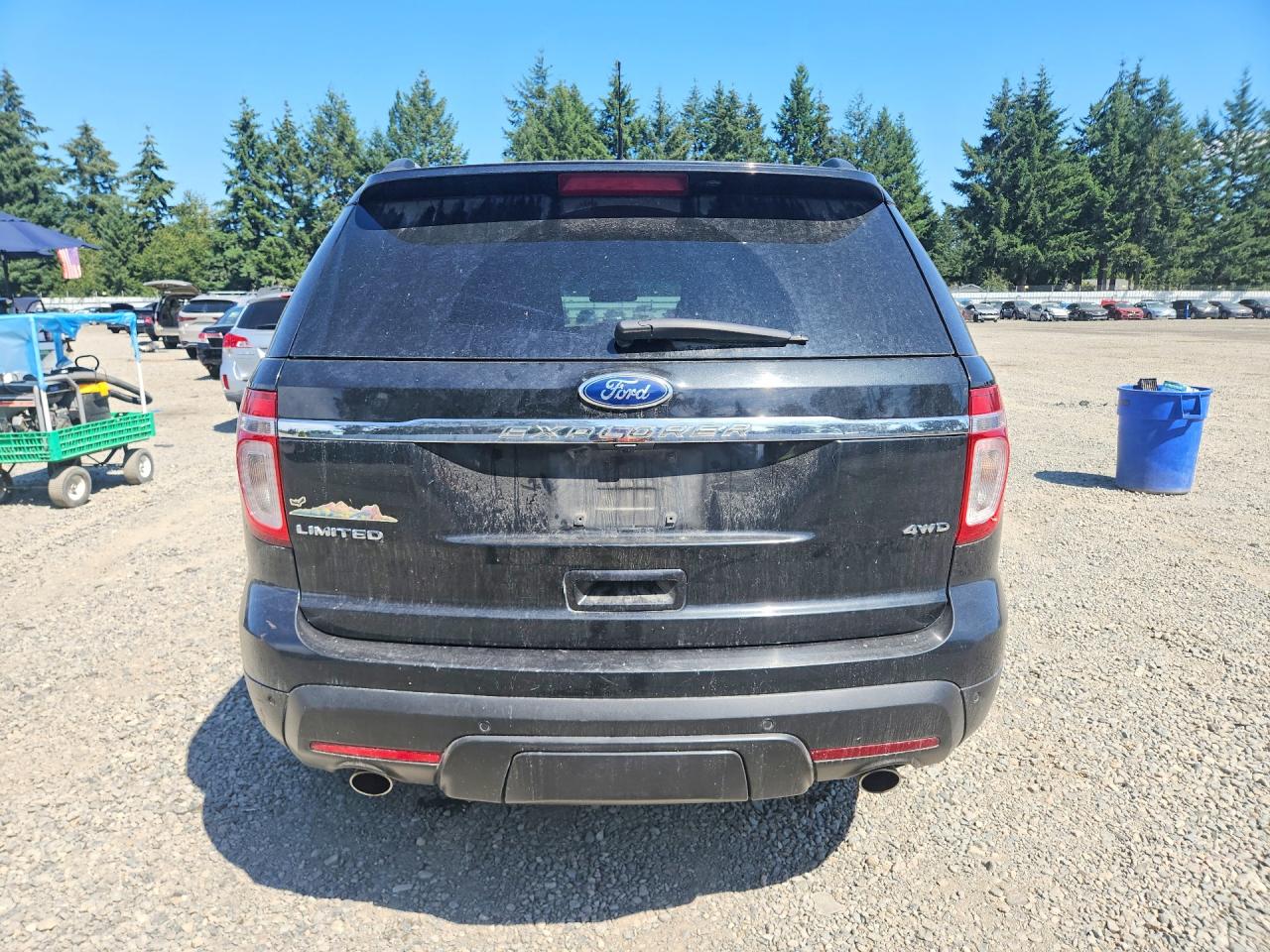 2012 Ford Explorer Limited Black vin: 1FMHK8F83CGA68535