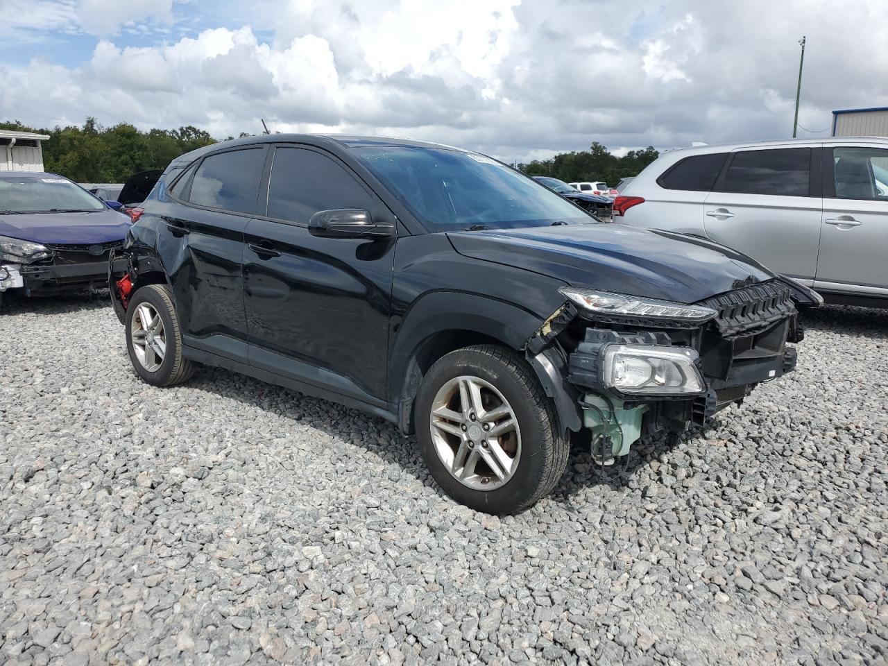 2018 Hyundai Kona Se Черный vin: KM8K12AA5JU186875