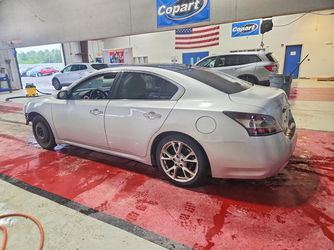 2013 Nissan Maxima 3.5 S Silver vin: 1N4AA5AP9DC813728