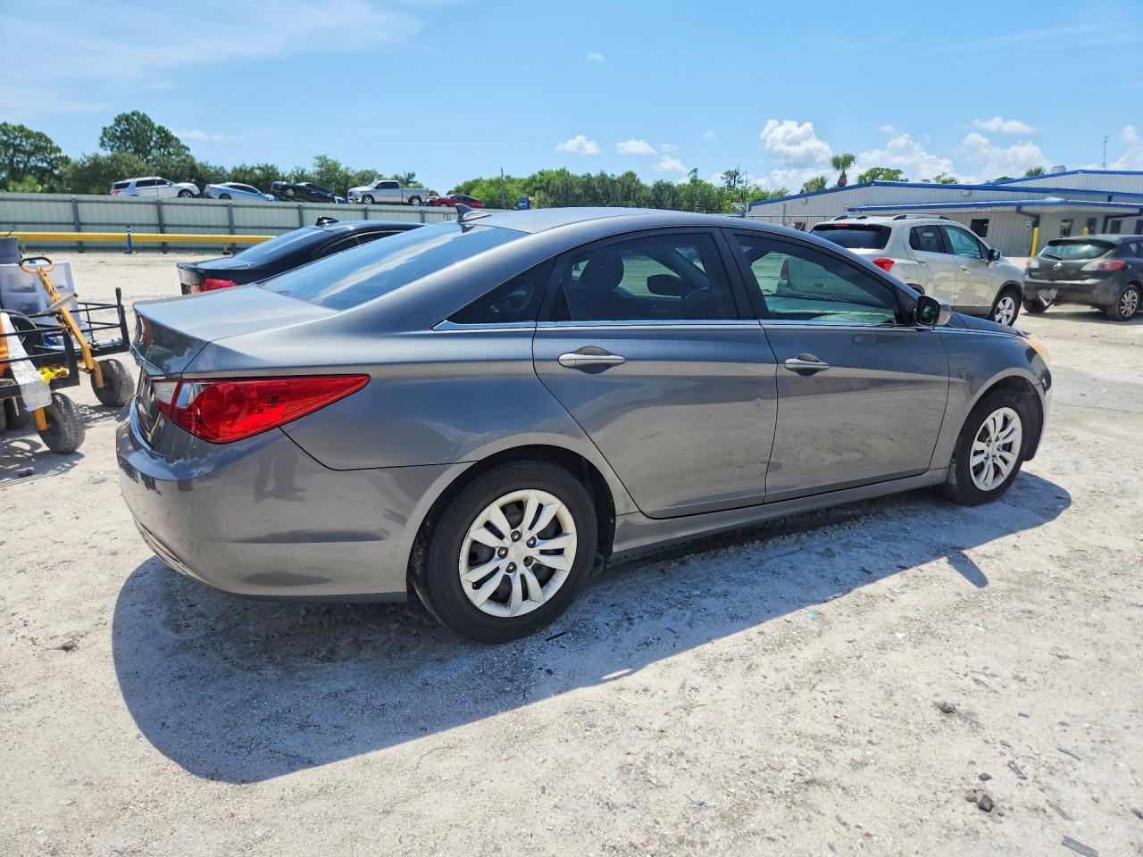 2011 Hyundai Sonata Gls Gray vin: 5NPEB4AC4BH222157