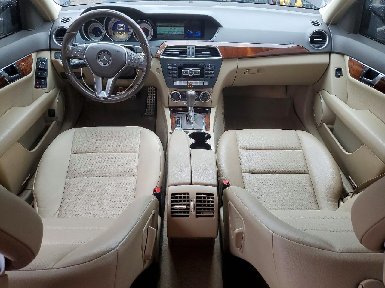 2012 Mercedes-benz C 250 4matic Brown vin: WDDGF8FB7CF913706