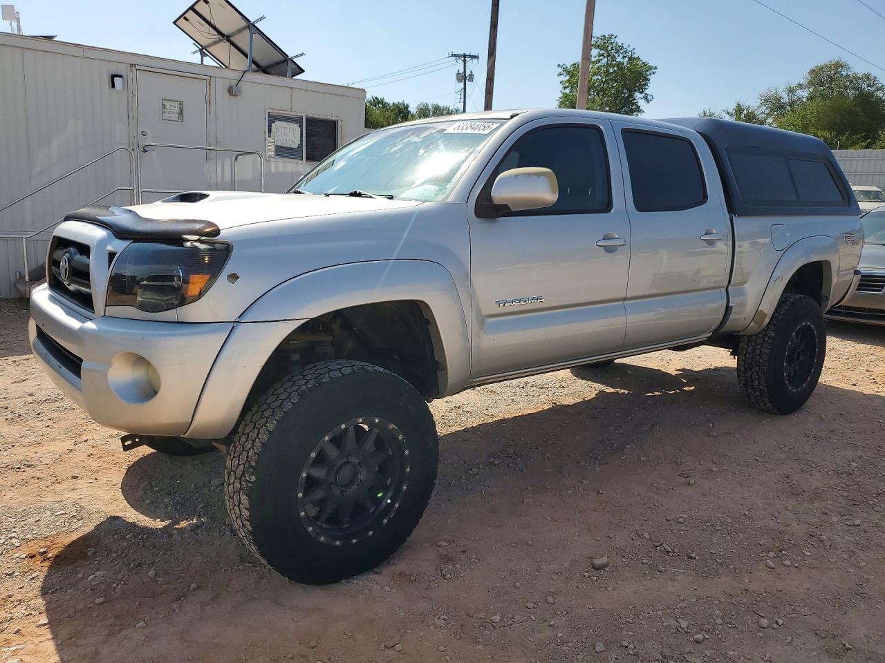 2009 Toyota Tacoma Double Cab Long Bed Silver vin: 5TEMU52N89Z600998