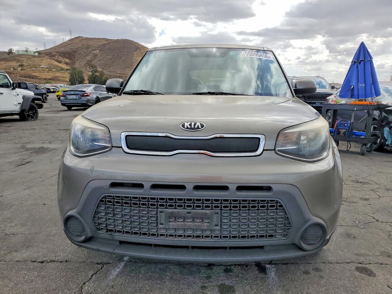 2015 Kia Soul Base Charcoal vin: KNDJN2A2XF7134113