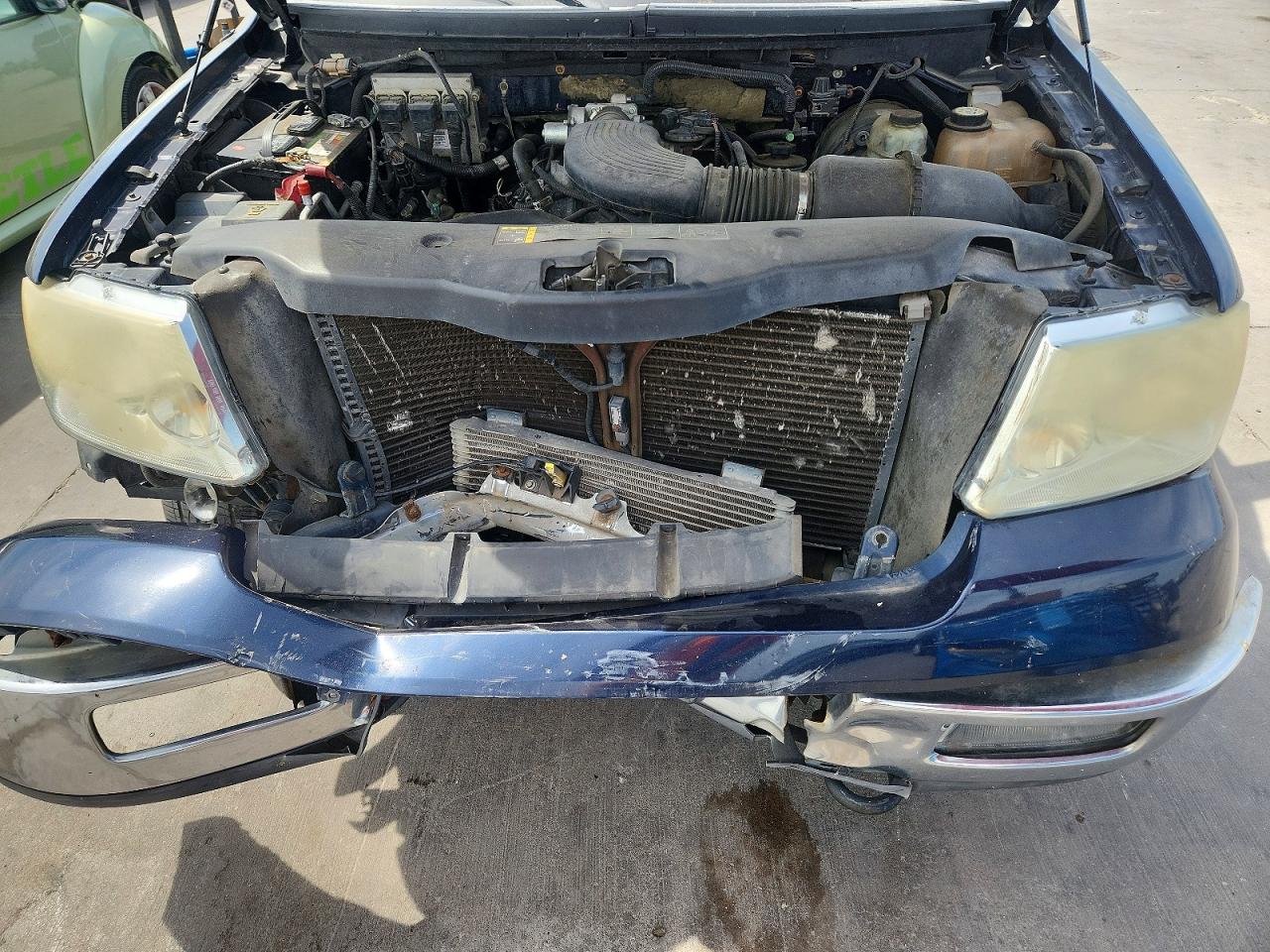 2004 Ford F150 Синий vin: 1FTRX14W84NC56550