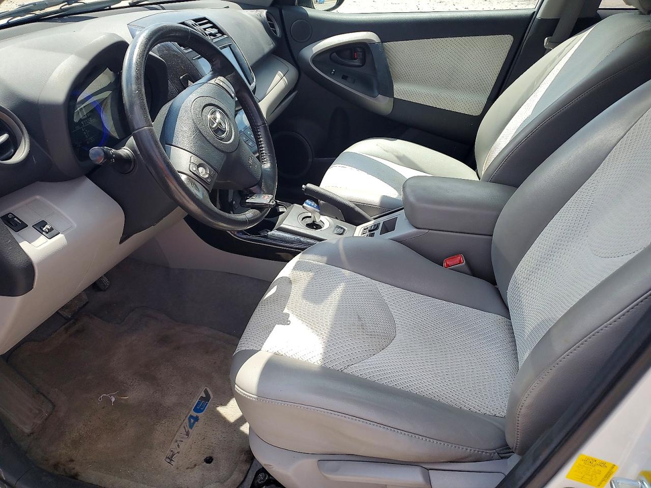 2013 Toyota Rav4 Ev Base Белый vin: 2T3YL4DV4DW002262