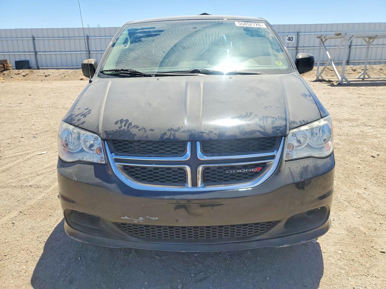 2015 Dodge Grand Caravan Se Black vin: 2C4RDGBG2FR749573