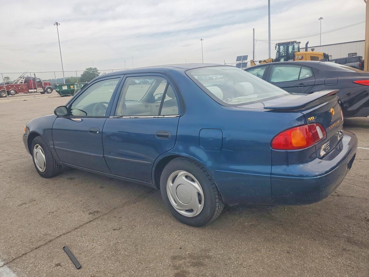 2000 Toyota Corolla Ve Blue vin: 2T1BR12E8YC330807