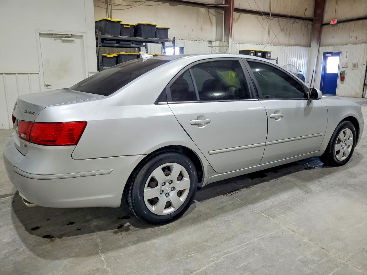 2009 Hyundai Sonata Gls V6 Silver vin: 5NPET46F89H462029