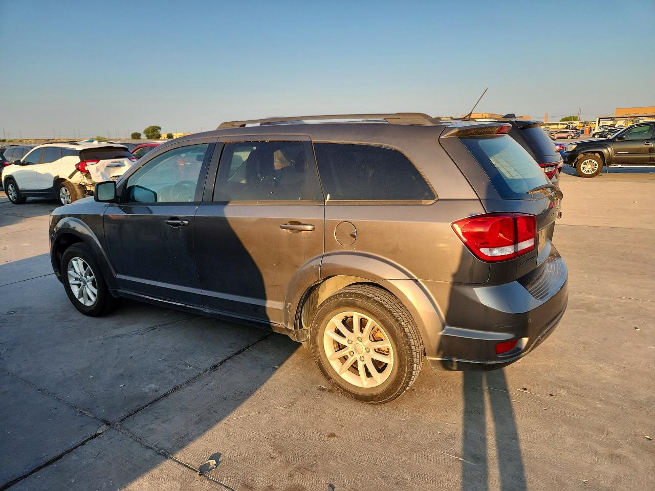 2015 Dodge Journey Sxt Gray vin: 3C4PDCBG7FT627627