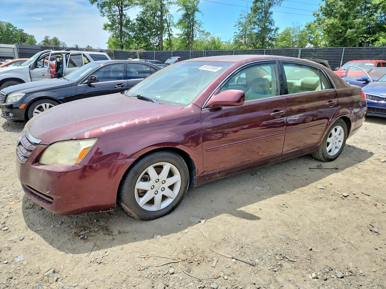 2006 Toyota Avalon Xl Burgundy vin: 4T1BK36B96U152630