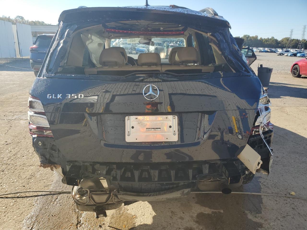 2014 Mercedes-benz Glk 350 Blue vin: WDCGG5HB4EG315535