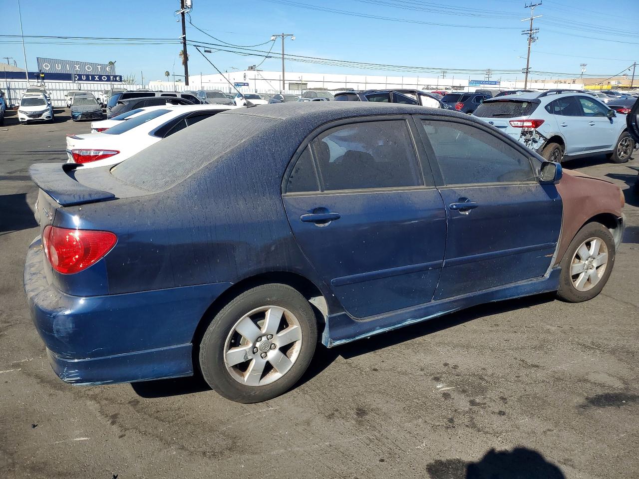 2005 Toyota Corolla S Blue vin: 1NXBR32E45Z456393