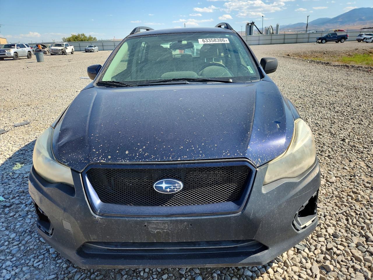 2014 Subaru Impreza Sport Limited Blue vin: JF1GPAS65EH235963