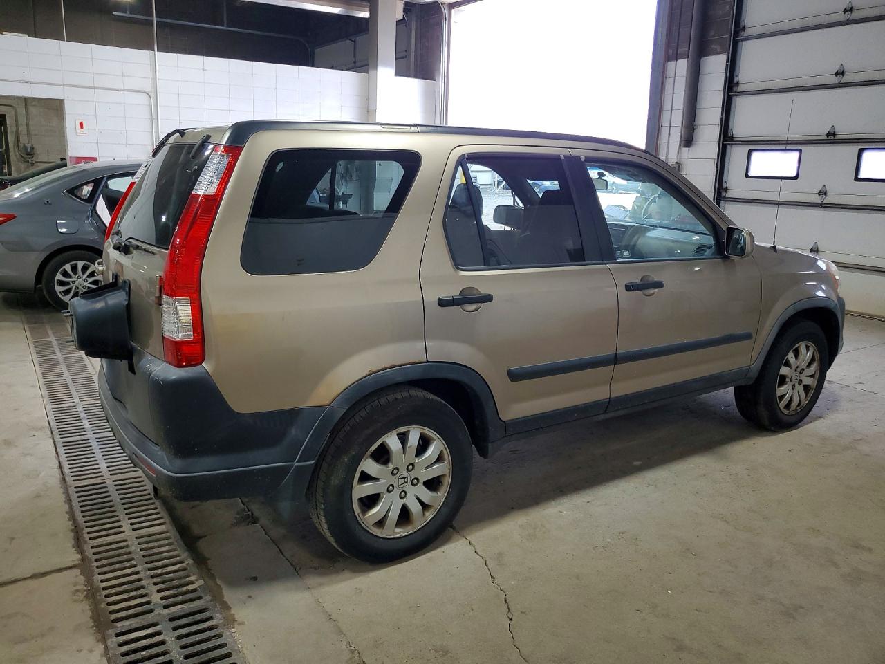 2005 Honda Cr-v Ex Brown vin: JHLRD78815C001228