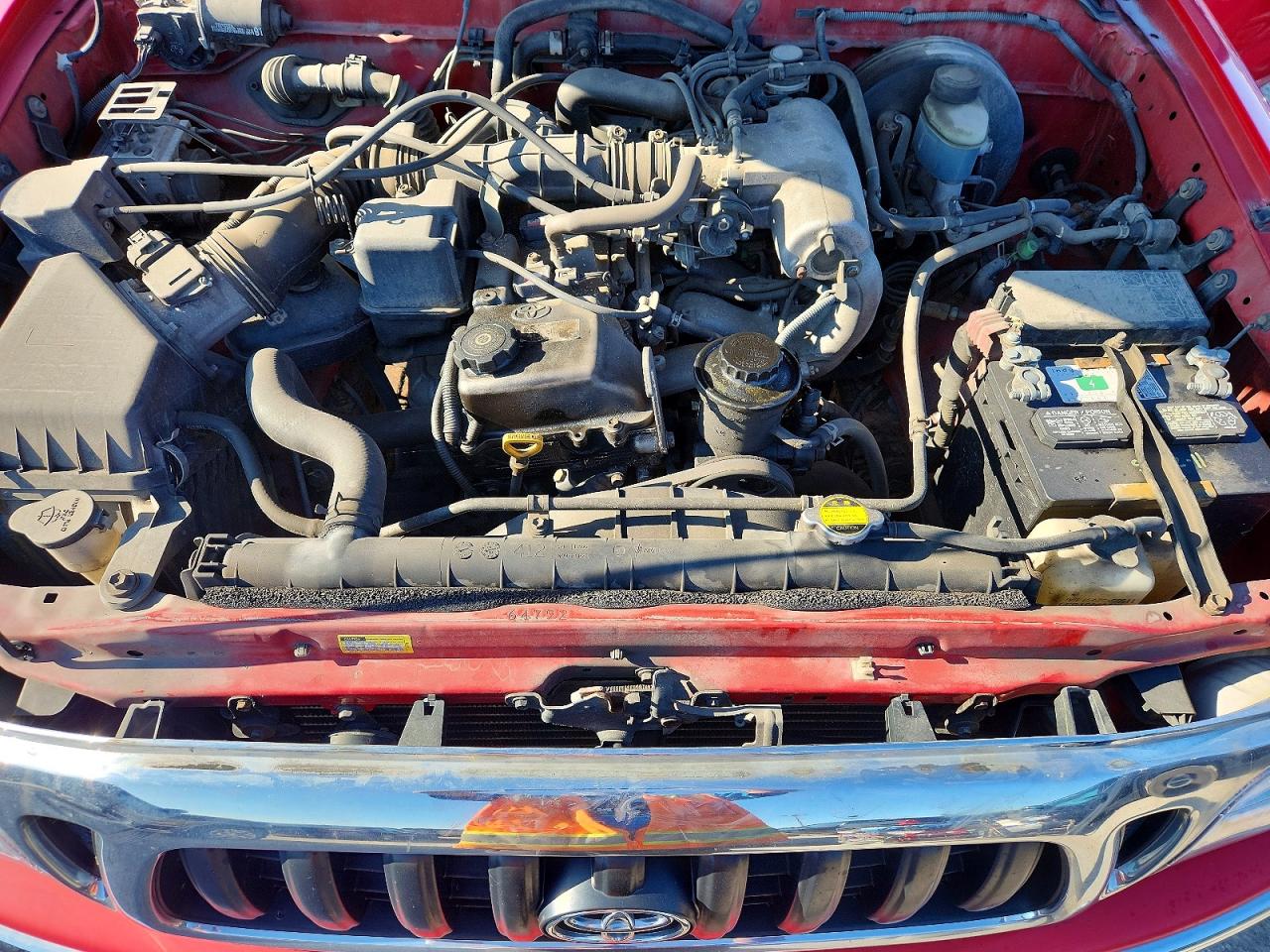 2003 Toyota Tacoma Prerunner Красный vin: 5TEGM92N73Z180629