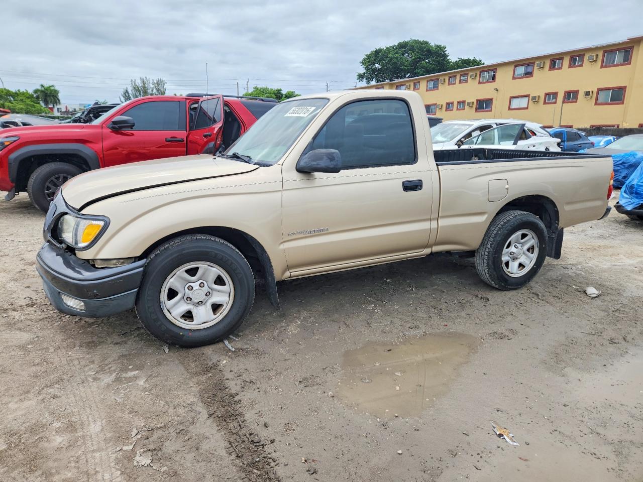 2004 Toyota Tacoma Base Gold vin: 5TENL42N94Z460129