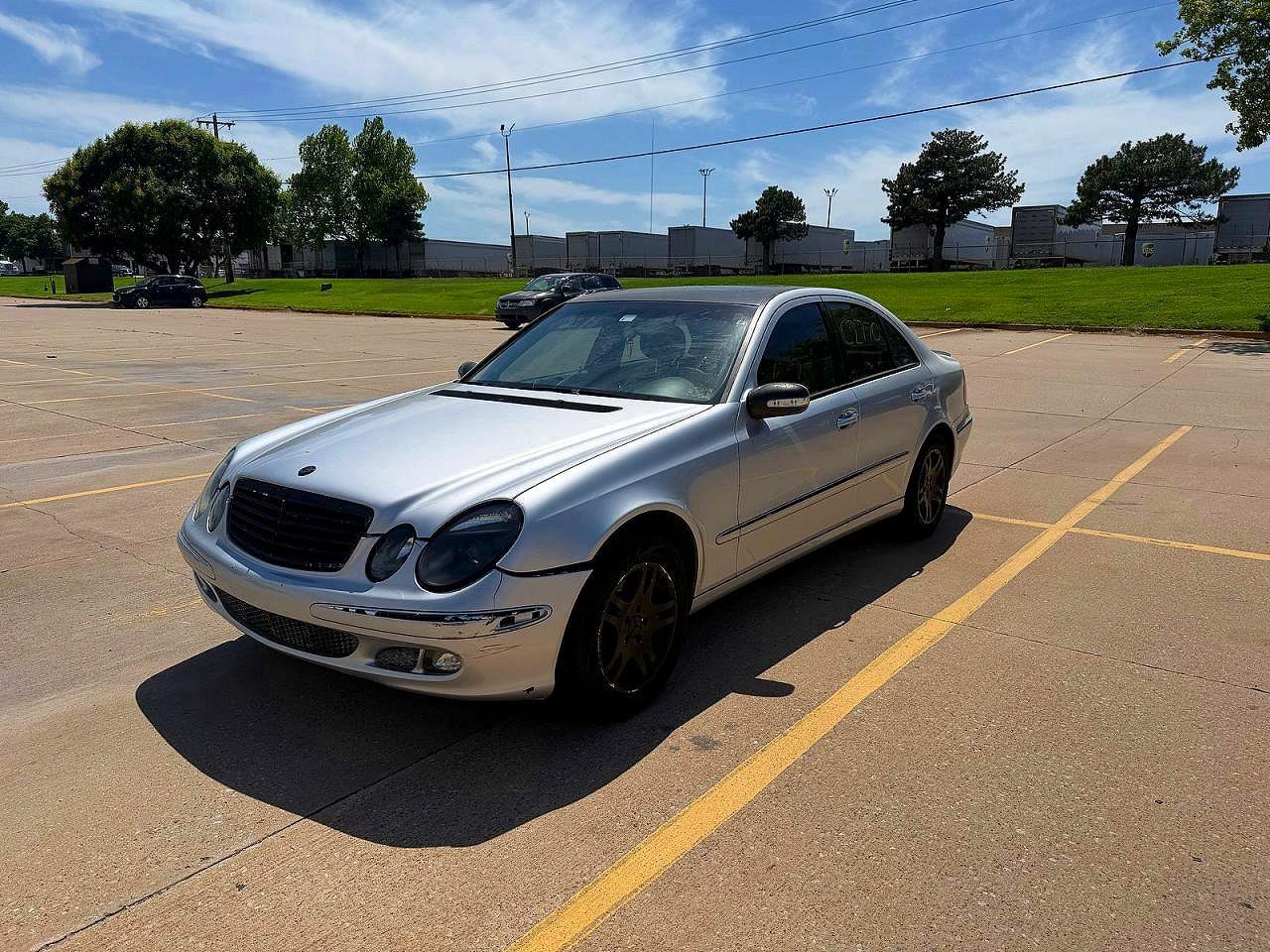 2006 Mercedes-benz E 350 Серебряный vin: WDBUF56J56A948487