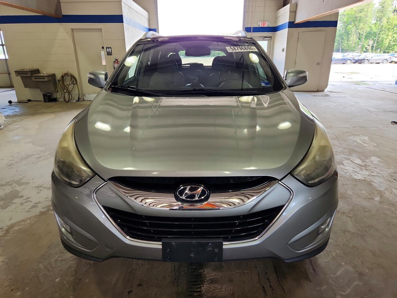2014 Hyundai Tucson Limited Gray vin: KM8JUCAG2EU901565