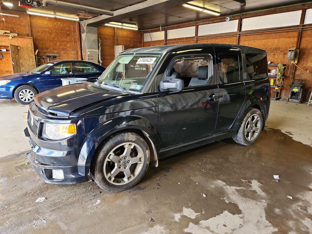 2008 Honda Element Sc Black vin: 5J6YH18928L008044