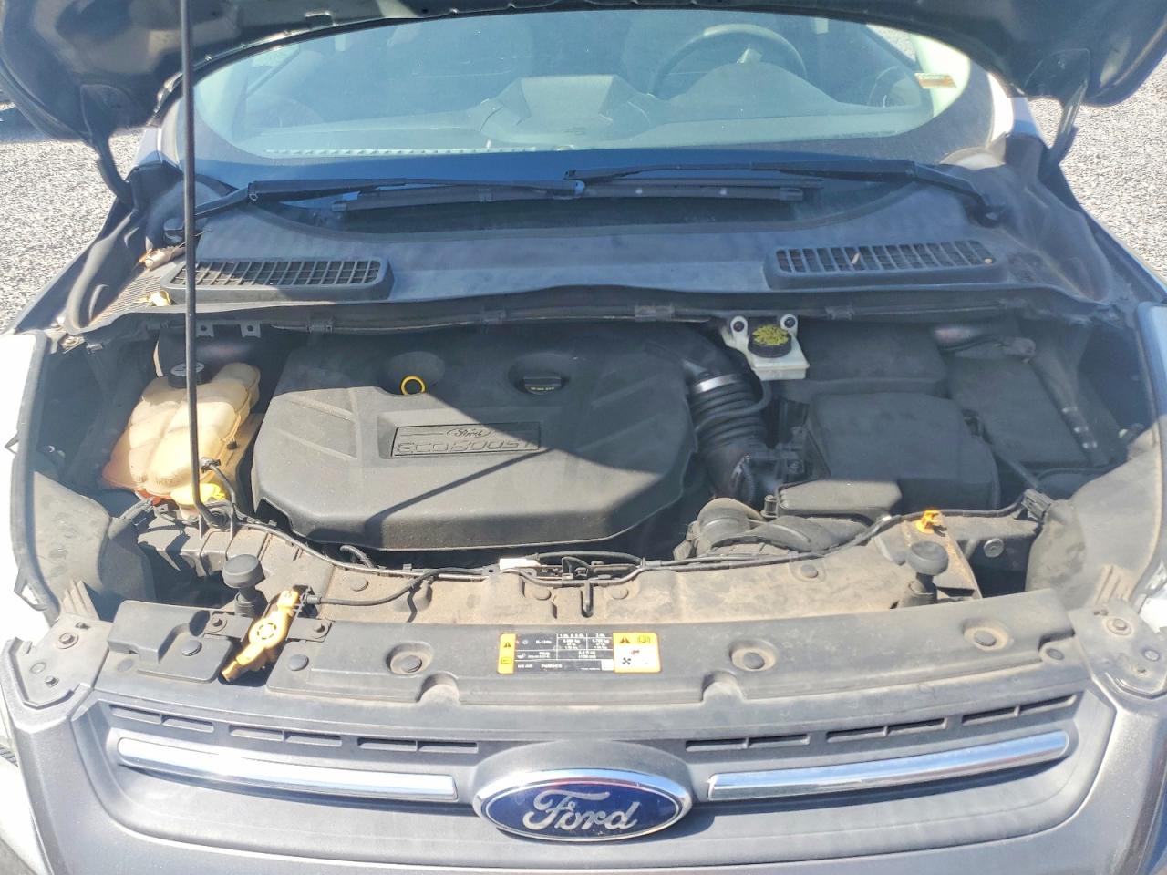 2013 Ford Escape Se Gray vin: 1FMCU0G91DUB79102