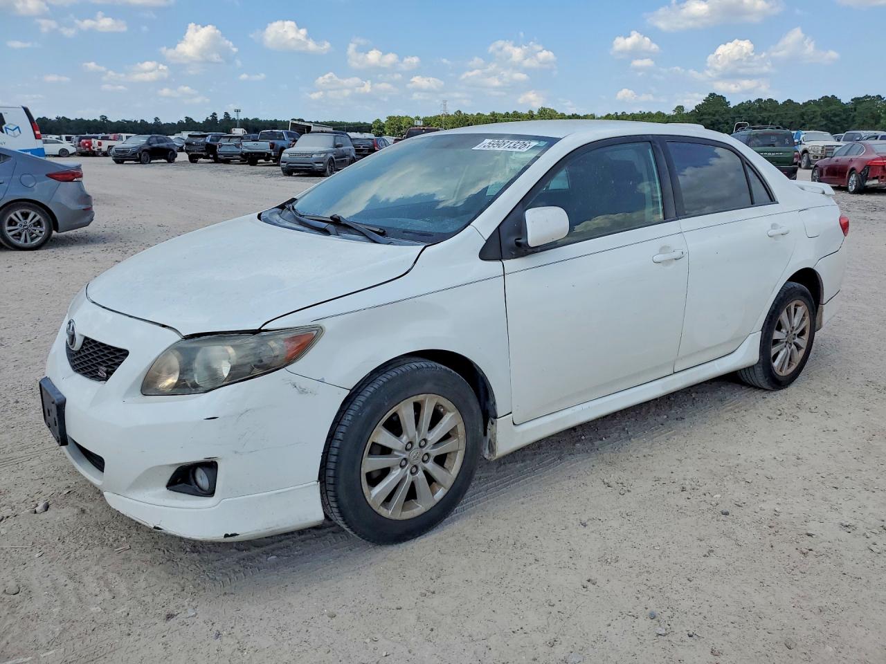 2010 Toyota Corolla S White vin: 1NXBU4EE1AZ204000