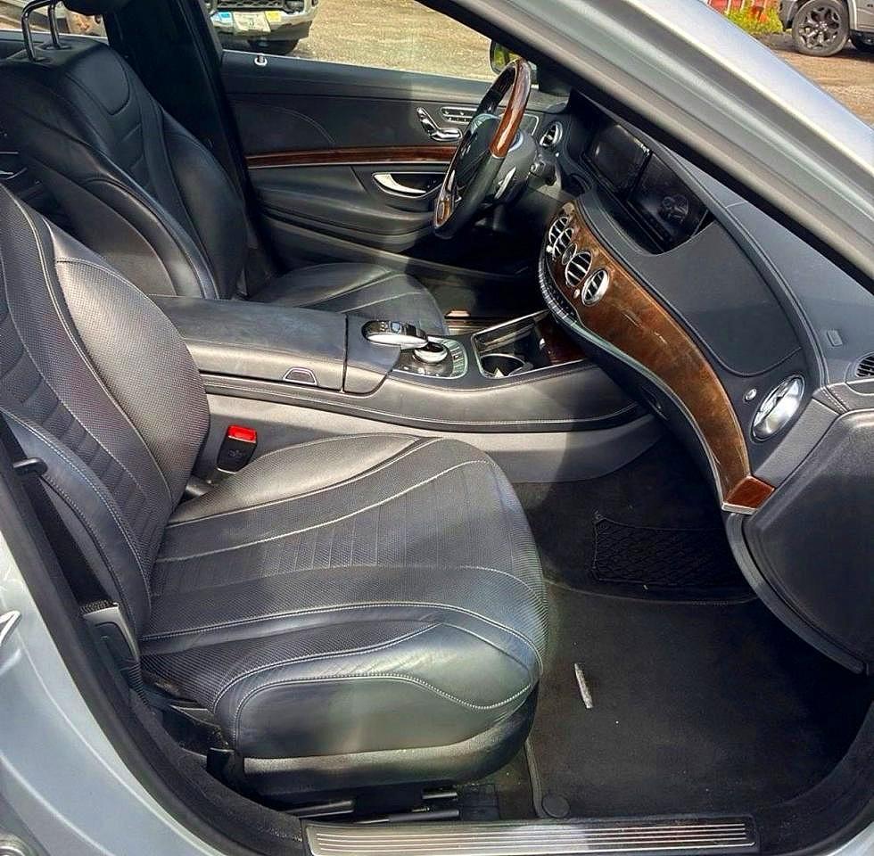 2014 Mercedes-benz S 550 4matic Silver vin: WDDUG8FB3EA034929