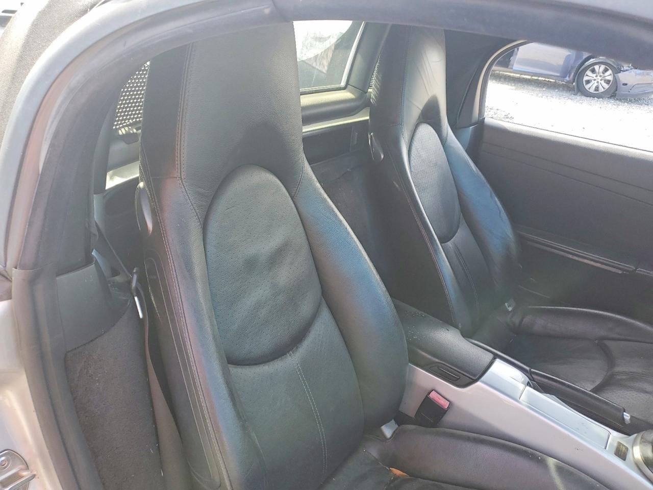 2006 Porsche Boxster Silver vin: WP0CA29896U712944