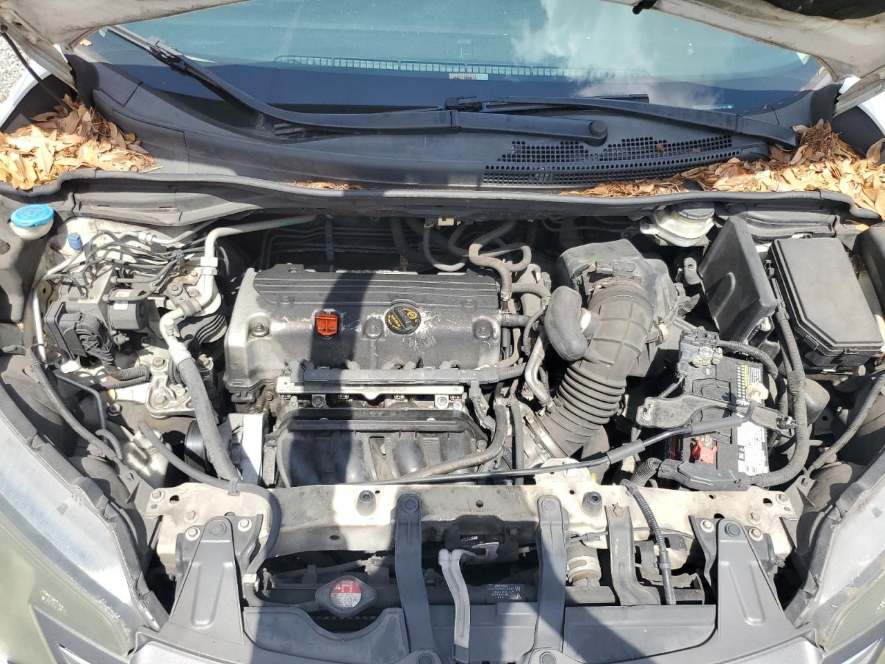 2012 Honda Cr-v Lx White vin: 5J6RM3H39CL020188