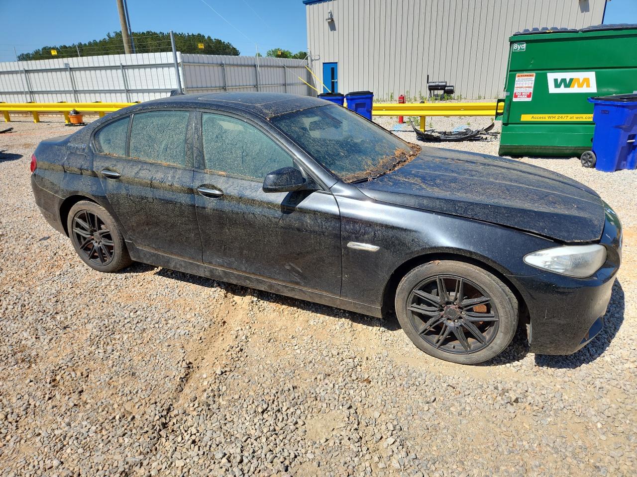 2012 Bmw 535 I Black vin: WBAFZ9C5XCC751618