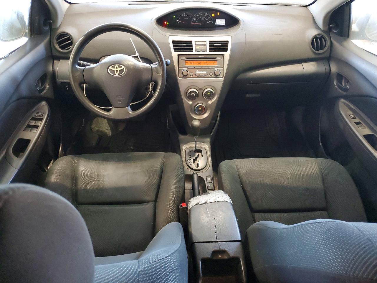 2012 Toyota Yaris Fleet Синий vin: JTDBT4K30C1421164