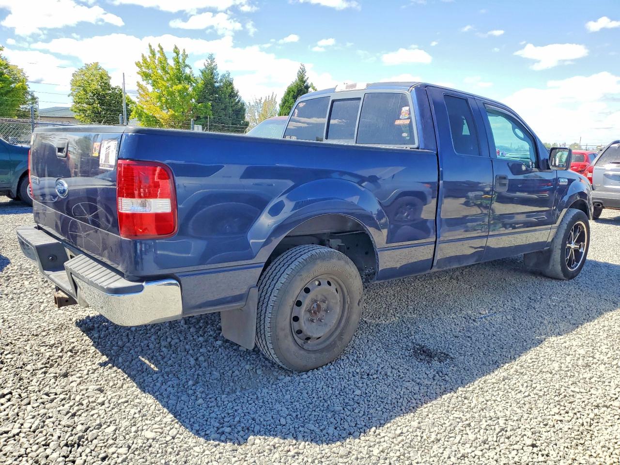 2005 Ford F150 Blue vin: 1FTPX12505NA24446
