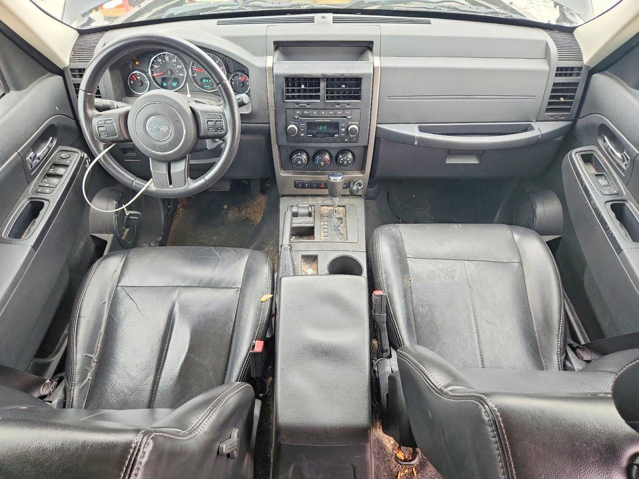2012 Jeep Liberty Sport Черный vin: 1C4PJMAK3CW196679
