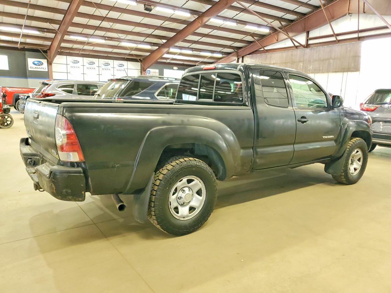 2011 Toyota Tacoma Access Cab Black vin: 5TFUX4EN5BX006489