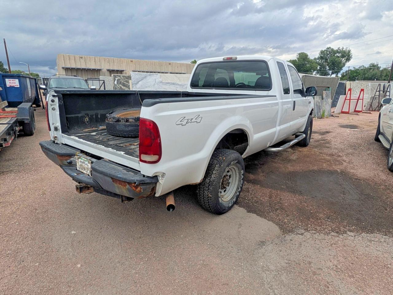 2006 Ford F250 Super Duty White vin: 1FTSX21596EC95332