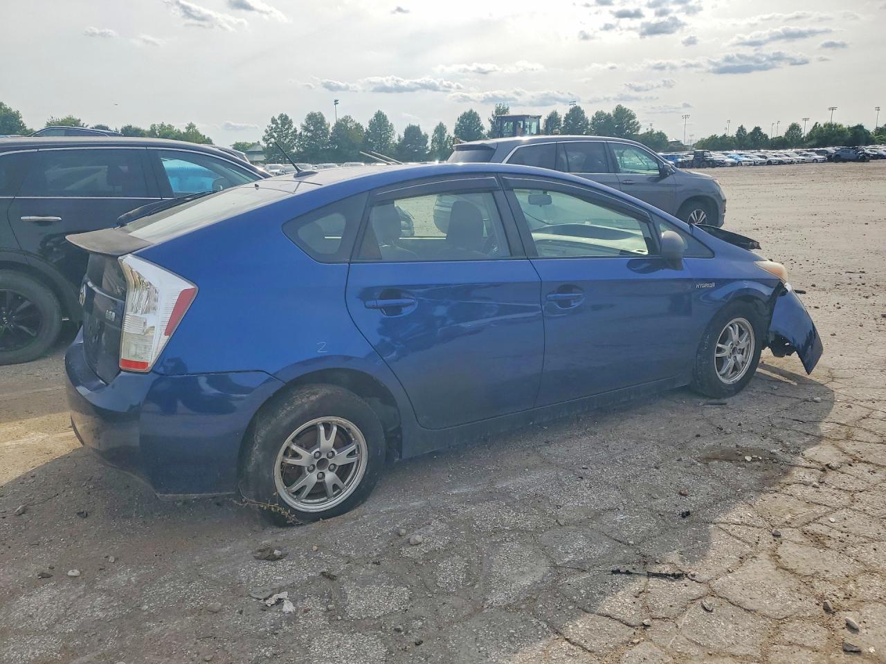 2010 Toyota Prius Iii Blue vin: JTDKN3DU9A0055119